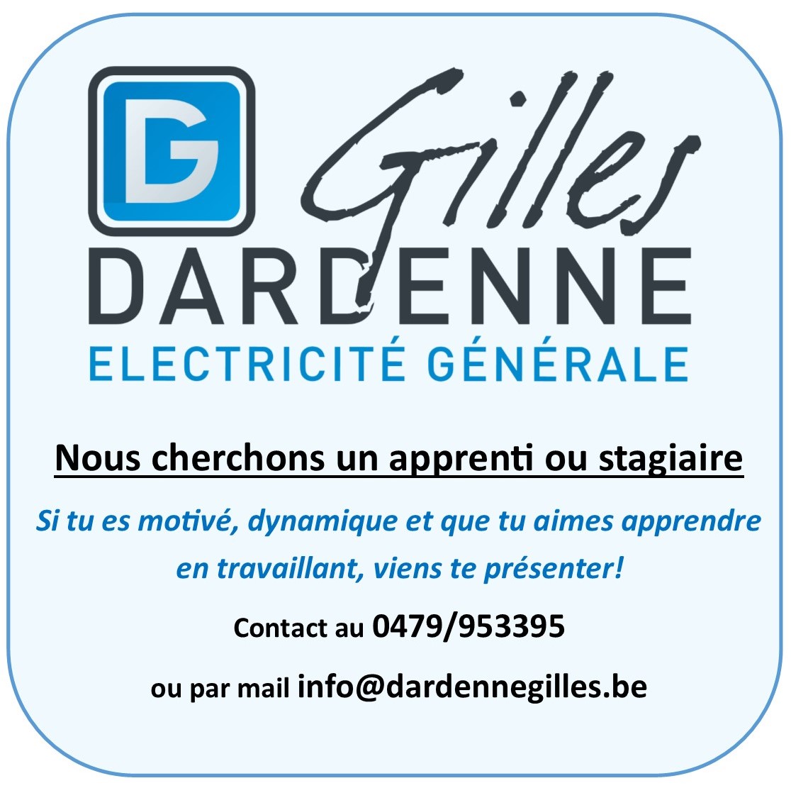 Job recrutement électricité générale